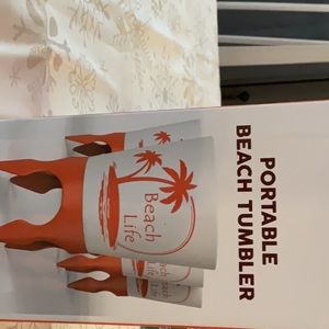 Portable Beach tumblers